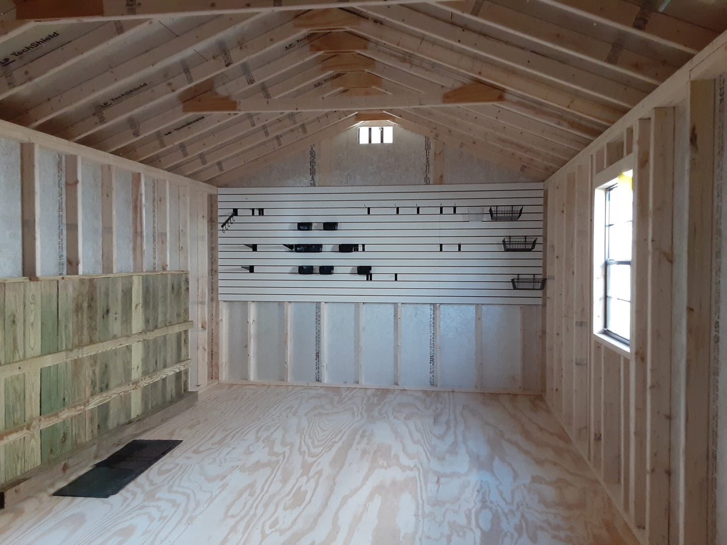 12x24 A-frame Garage with SmartTec Siding