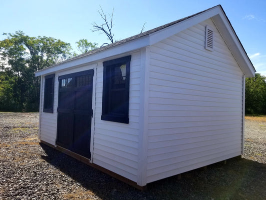 12x16 Garden Shed with Vinyl Siding