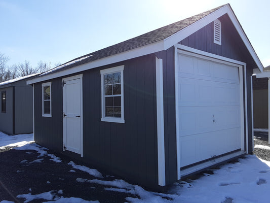 12x20 Garden Shed Garage with SmartTec Siding