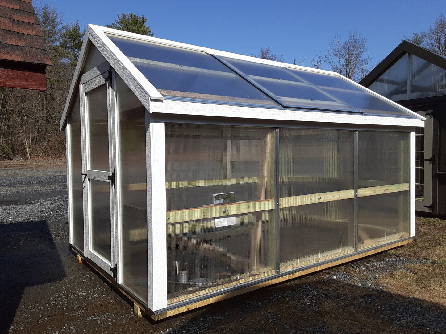 8x12 A-frame Greenhouse