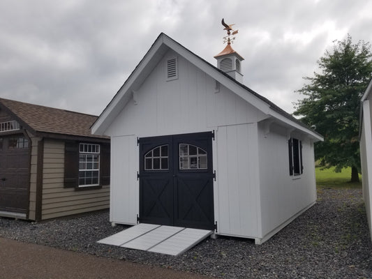 12x20 Colonial Garden Shed with SmartTec Siding