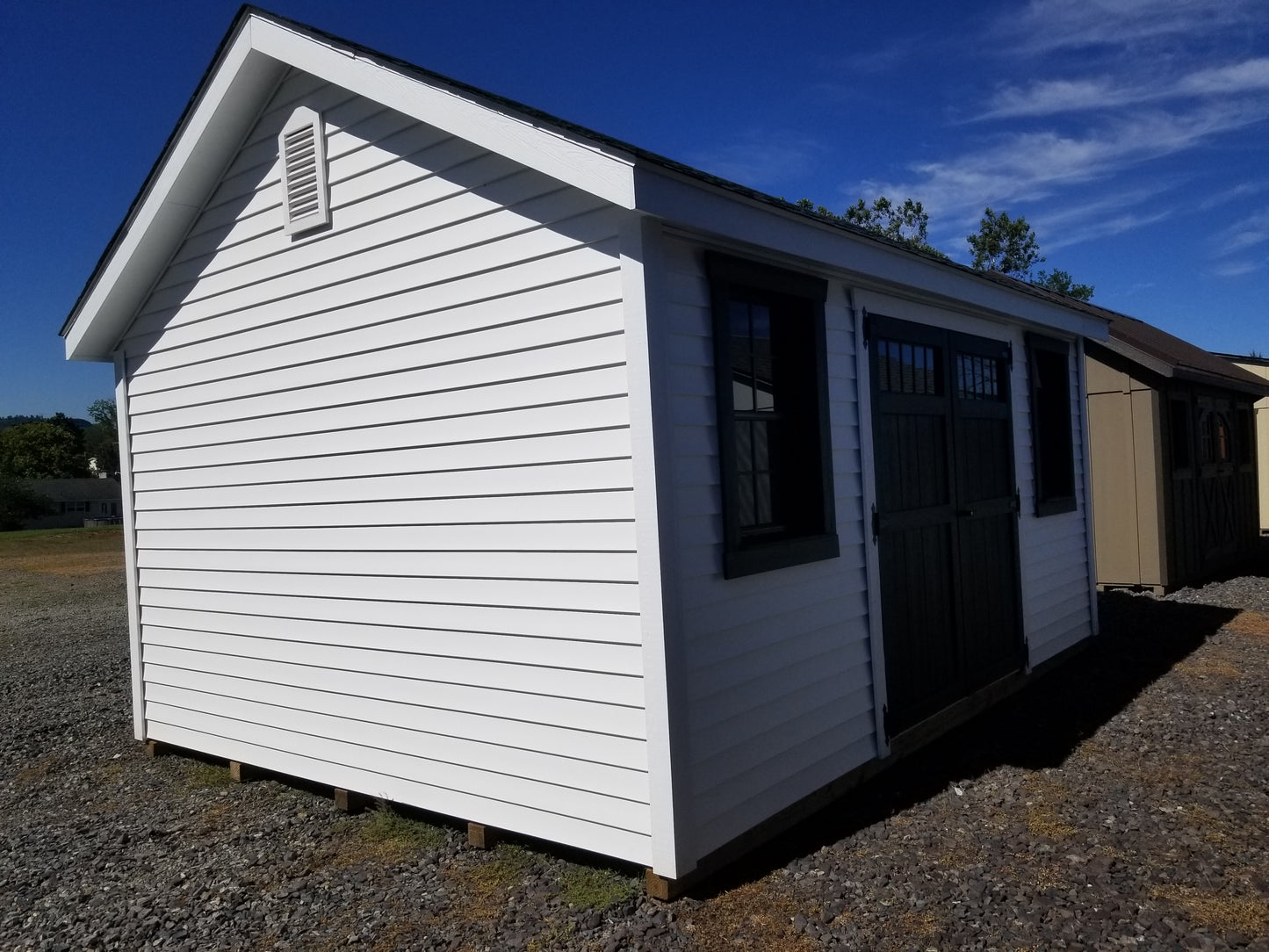 12x16 Garden Shed with Vinyl Siding