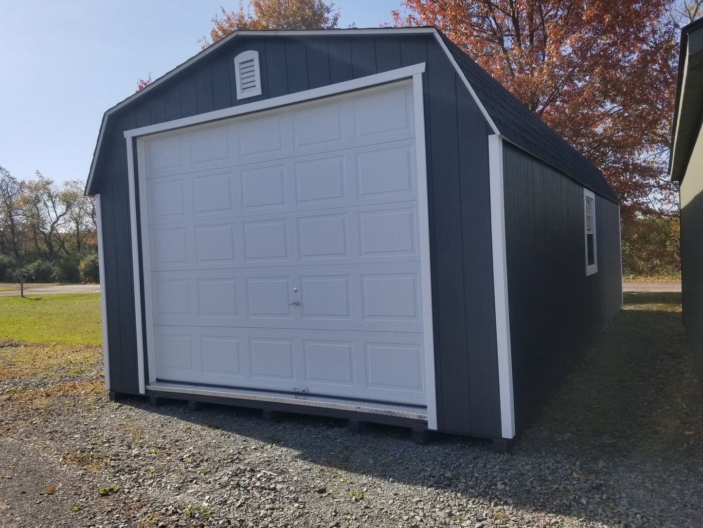 14x28 High Barn Garage with SmartTec Siding