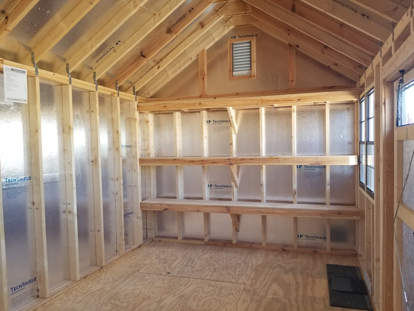 10x16 Garden Shed with Vinyl Siding