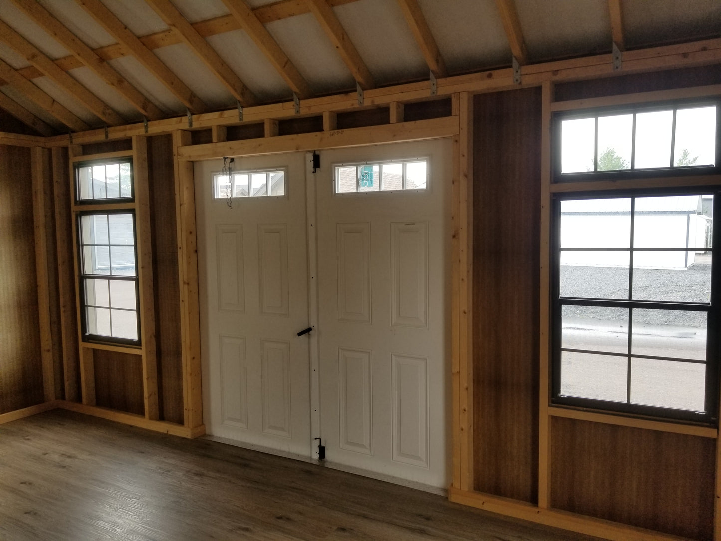 12x16 Garden Shed with SmartPanel Board  & Batten Siding