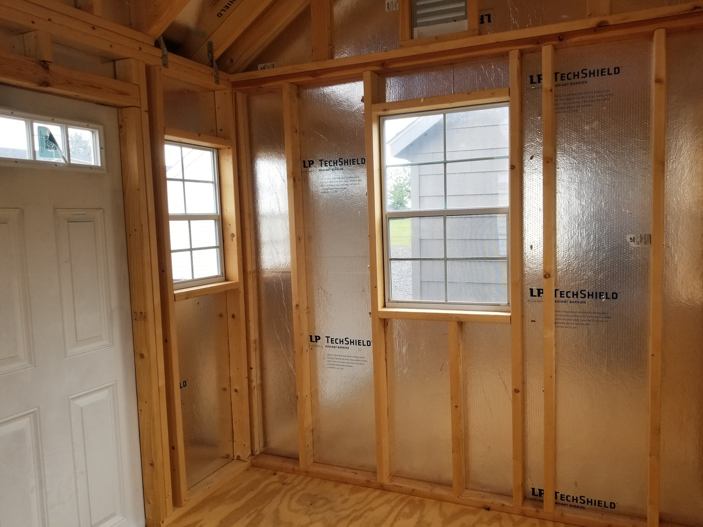 8x10 Garden Shed with Vinyl Siding