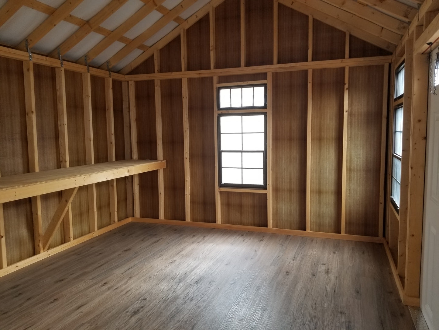 12x16 Garden Shed with SmartPanel Board  & Batten Siding