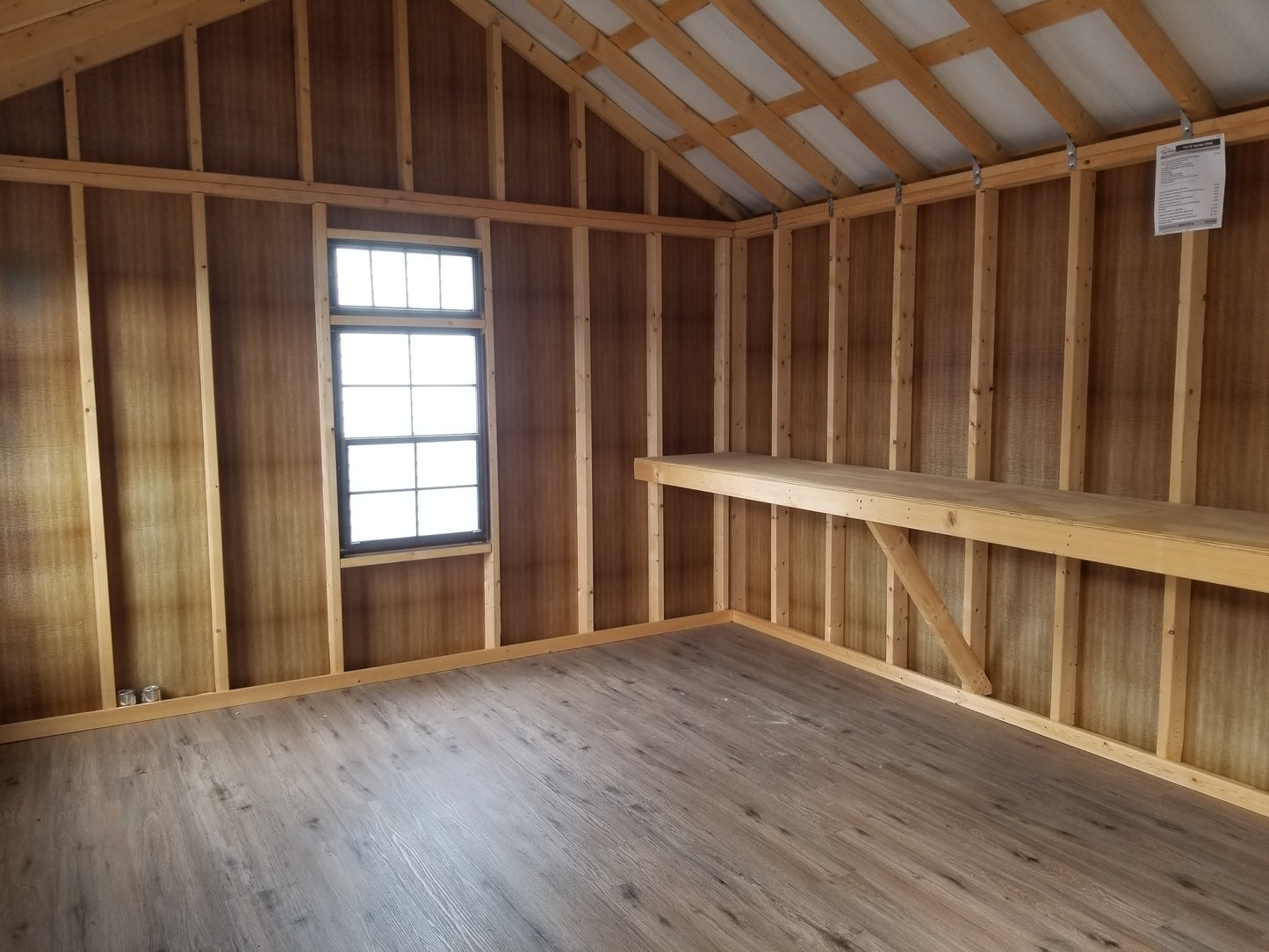 12x16 Garden Shed with SmartPanel Board  & Batten Siding