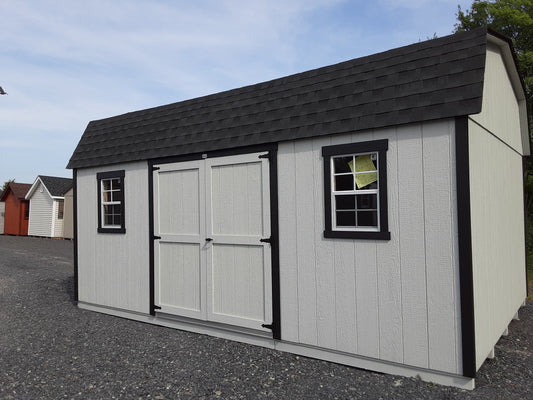 12x18 High Barn with SmartTec Siding