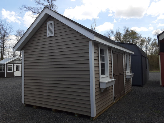 10x16 Garden Shed with Vinyl Siding