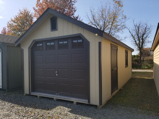 12x24 Garden Garage with SmartTec Siding