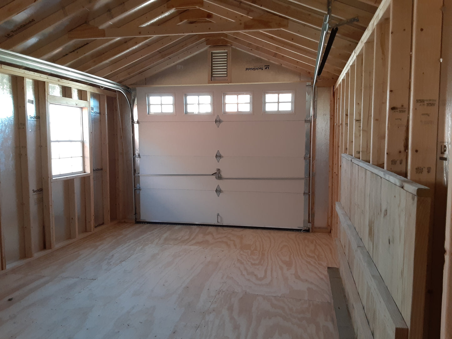 12x20 A-frame Garage with Vinyl Siding