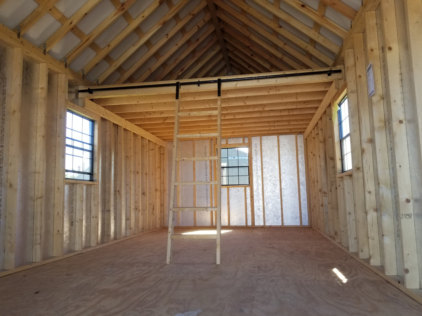 12x24 New England Barn with SmartTec Siding