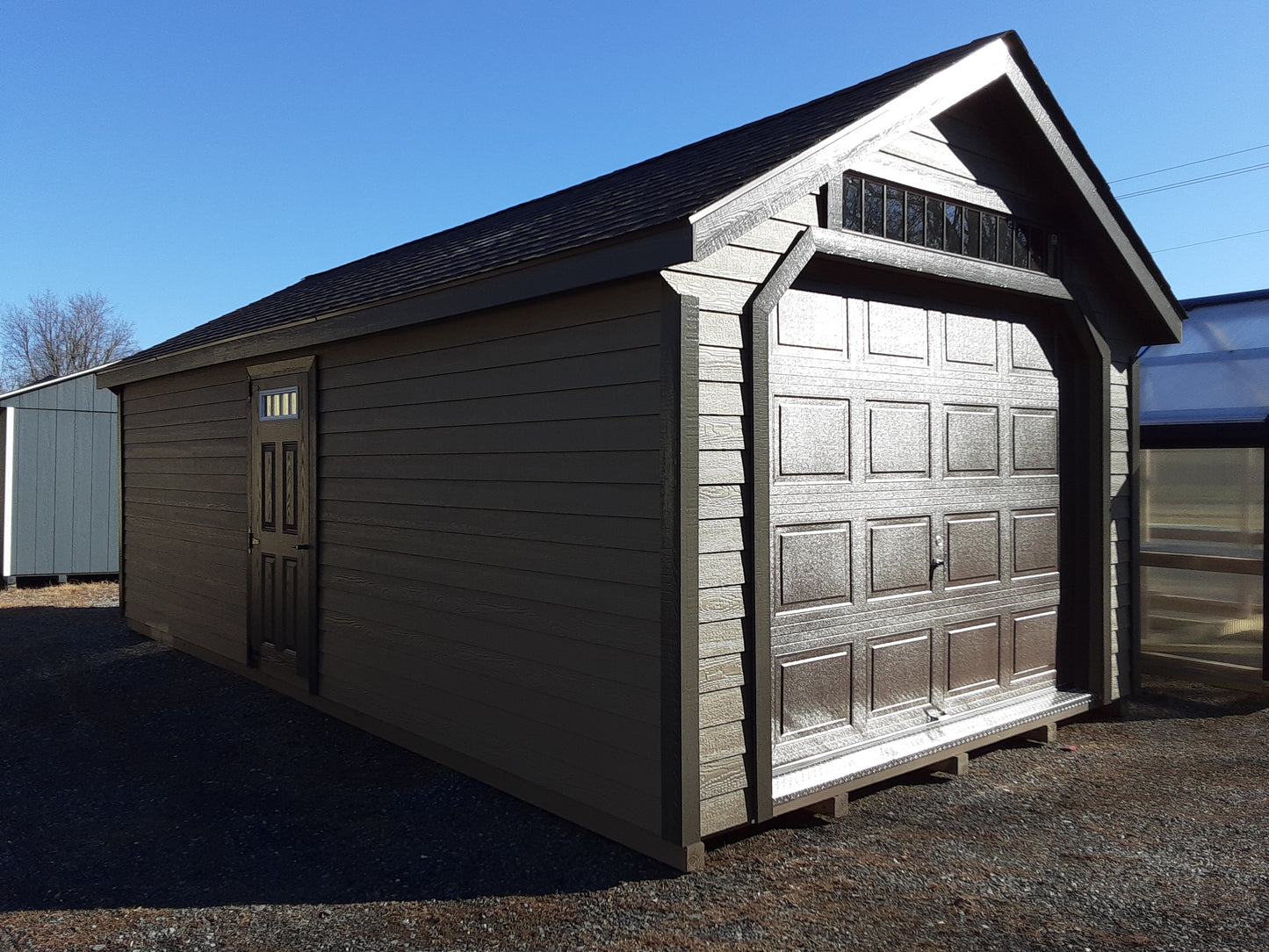 12x24 Garden Garage with Lap Siding