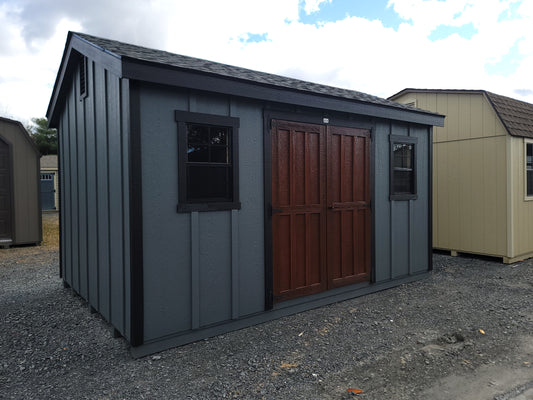 10x16 A-frame with Smart Panel Board & Batten Siding