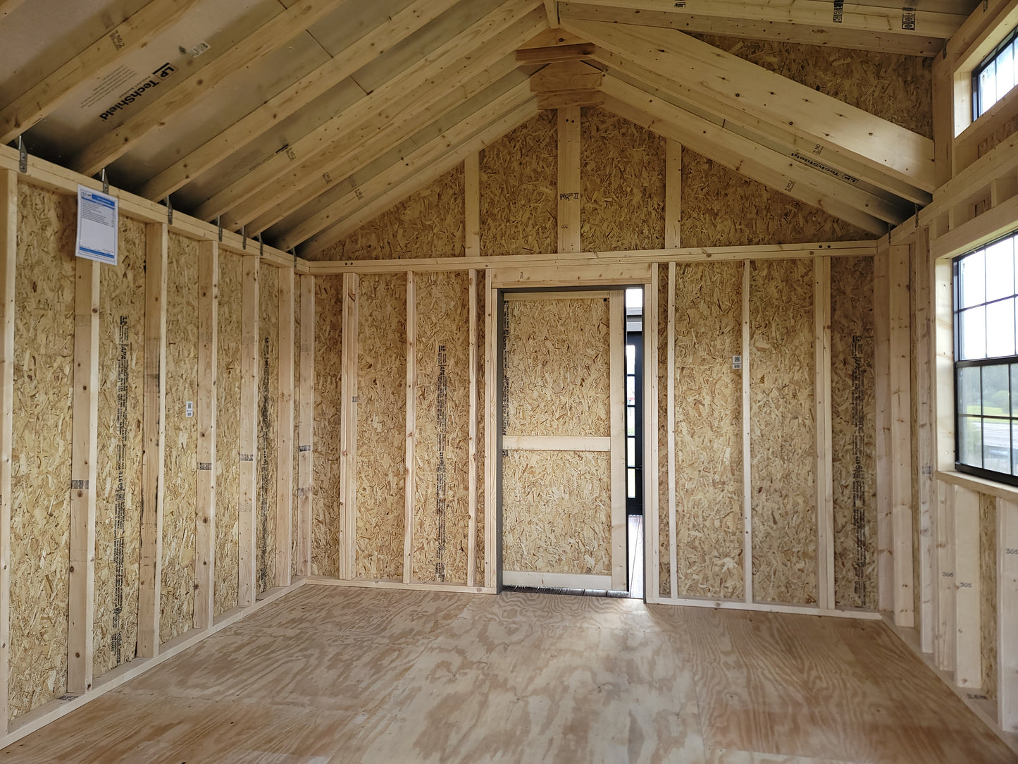 12x14/10x10 Garden Shed/Atrium Greenhouse Combination