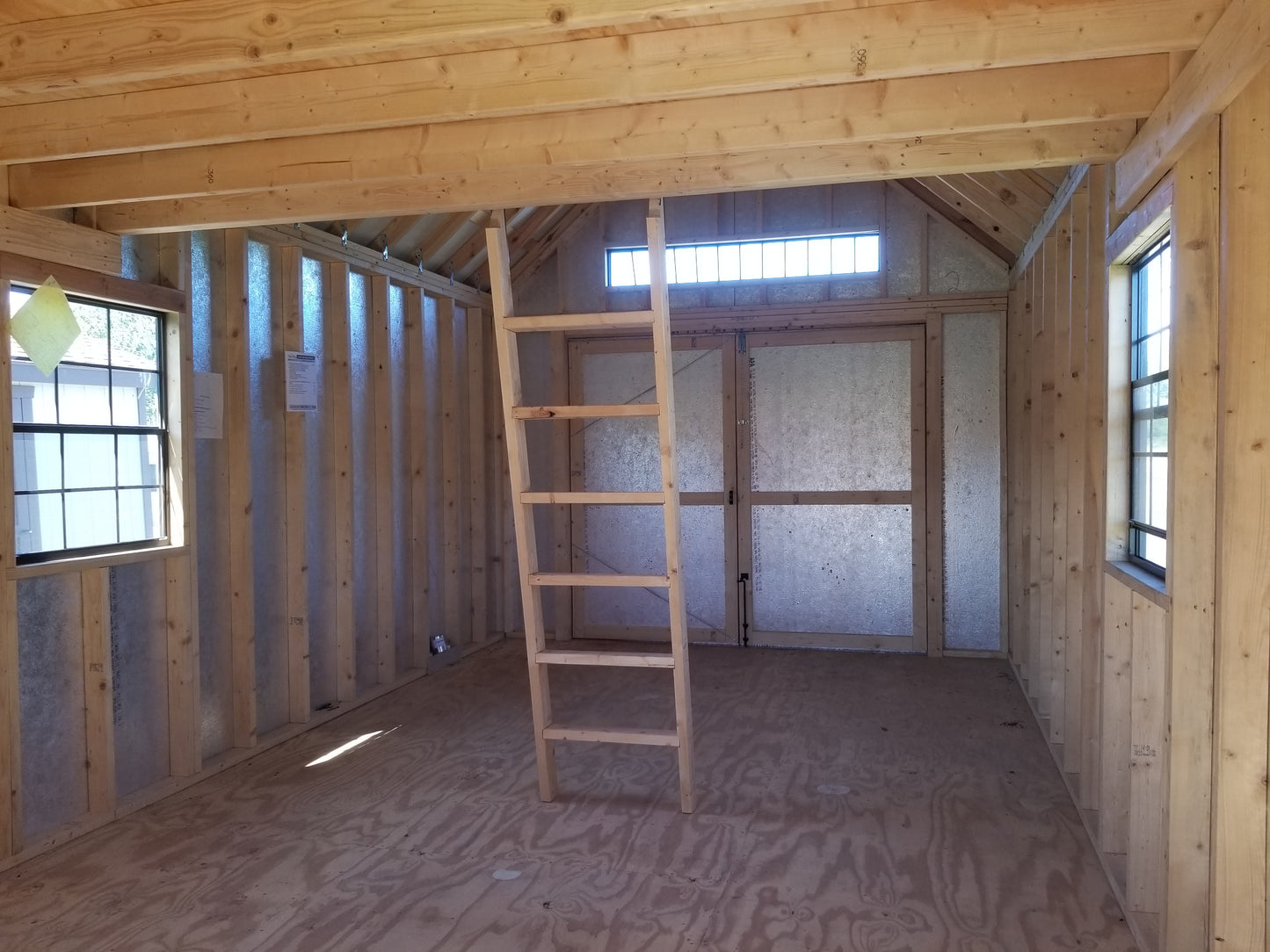 12x24 New England Barn with SmartTec Siding