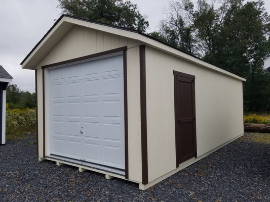 12x26 A-frame Garage with SmartTec Siding