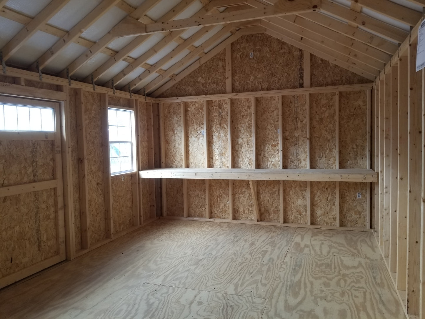 12x20 Garden Shed with SmartPanel Board  & Batten Siding