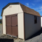 10x16 High Barn with SmartTec Siding