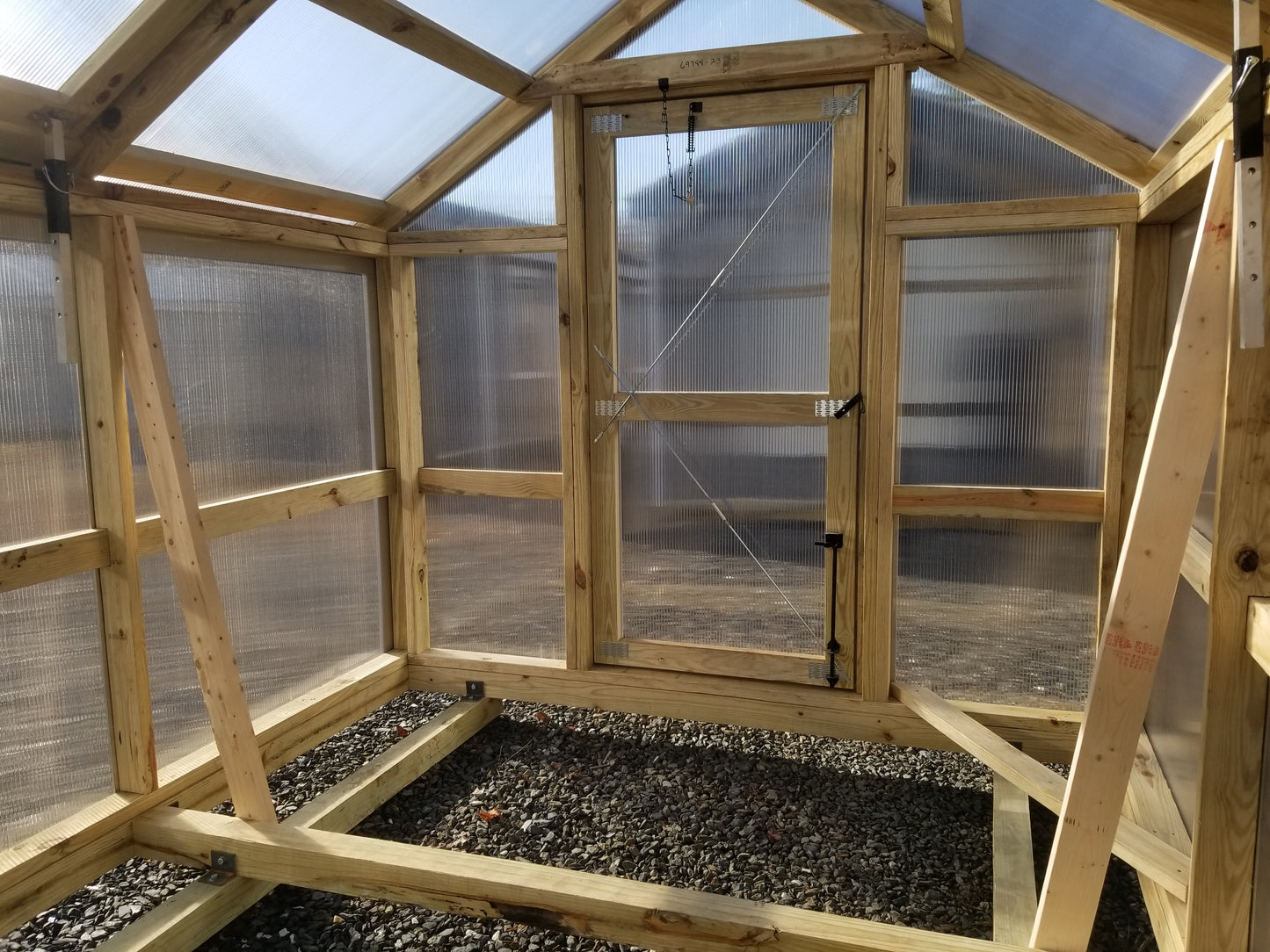 8x12 A-frame Greenhouse