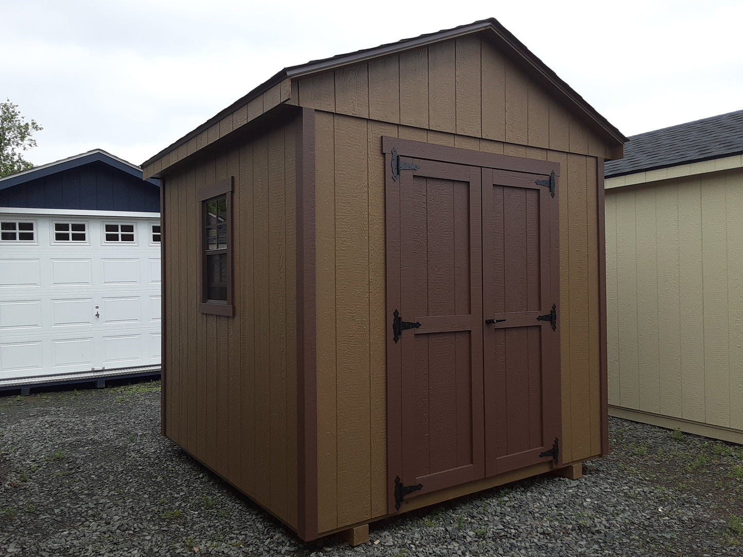 8x8 A-frame with SmartTec Siding