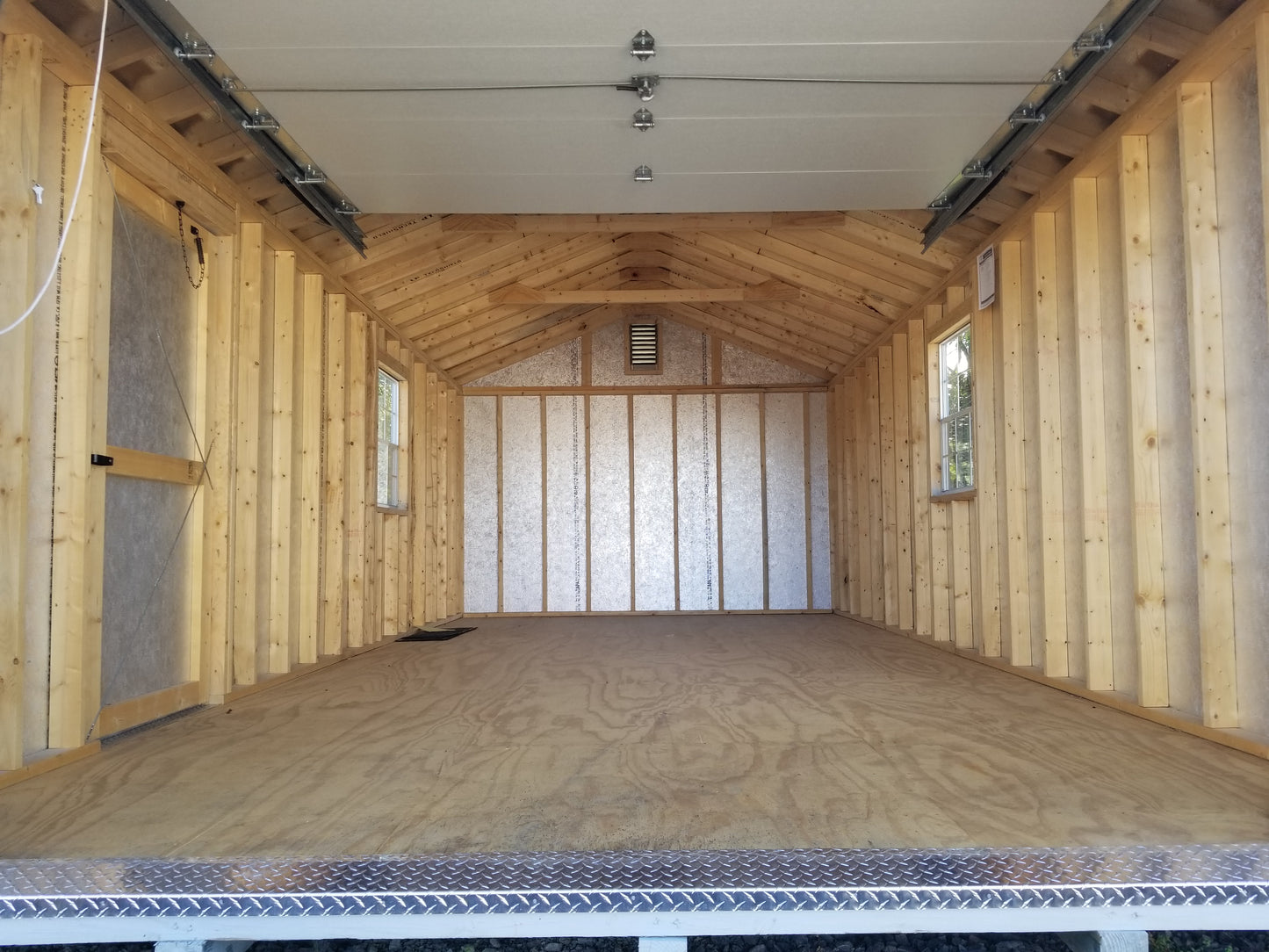 12x24 A-frame Garage with SmartTec Siding