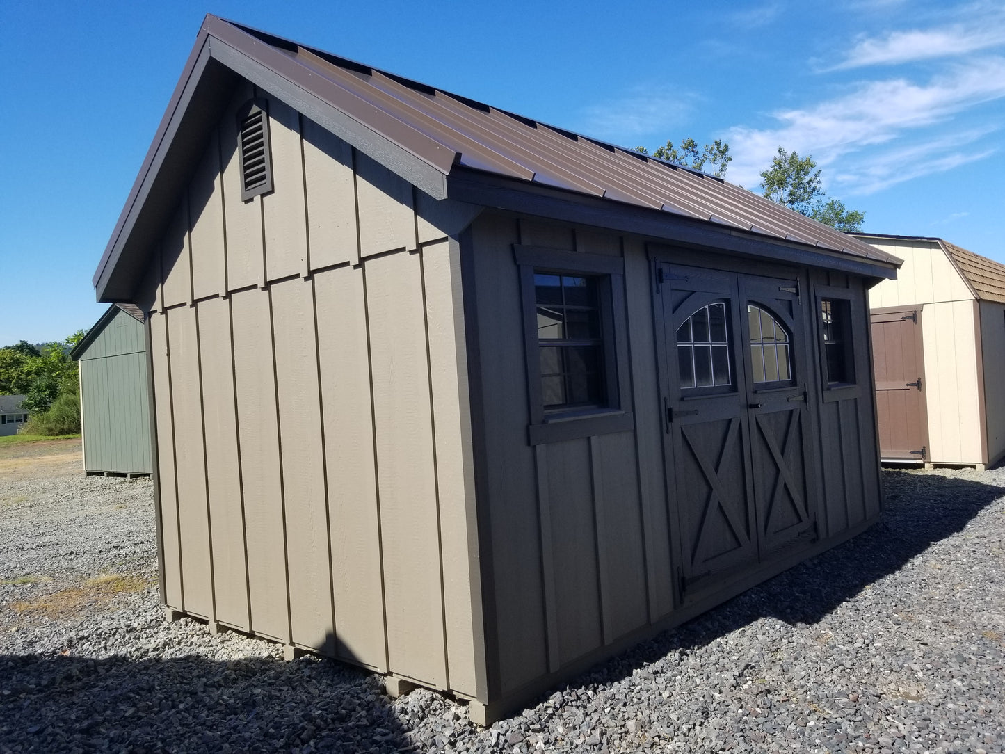 10x16 Garden with SmartPanel Board & Batten Siding