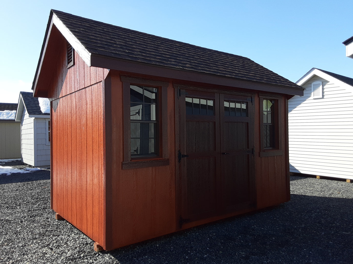 8x12 Garden Shed with SmartTec Siding