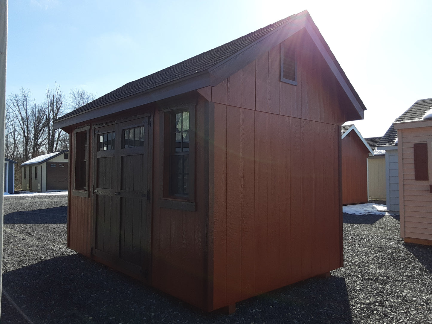 8x12 Garden Shed with SmartTec Siding