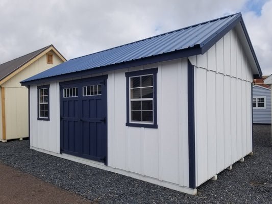 12x20 Garden Shed with SmartPanel Board  & Batten Siding