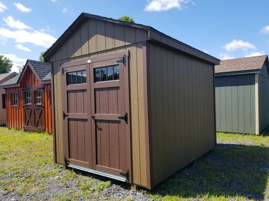 8x10 A-frame with SmartTec Siding