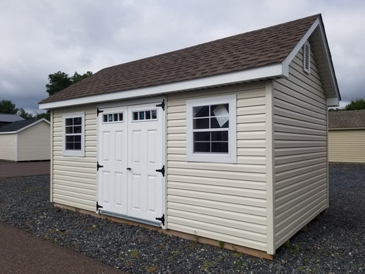 10x16 Garden Shed with Vinyl Siding