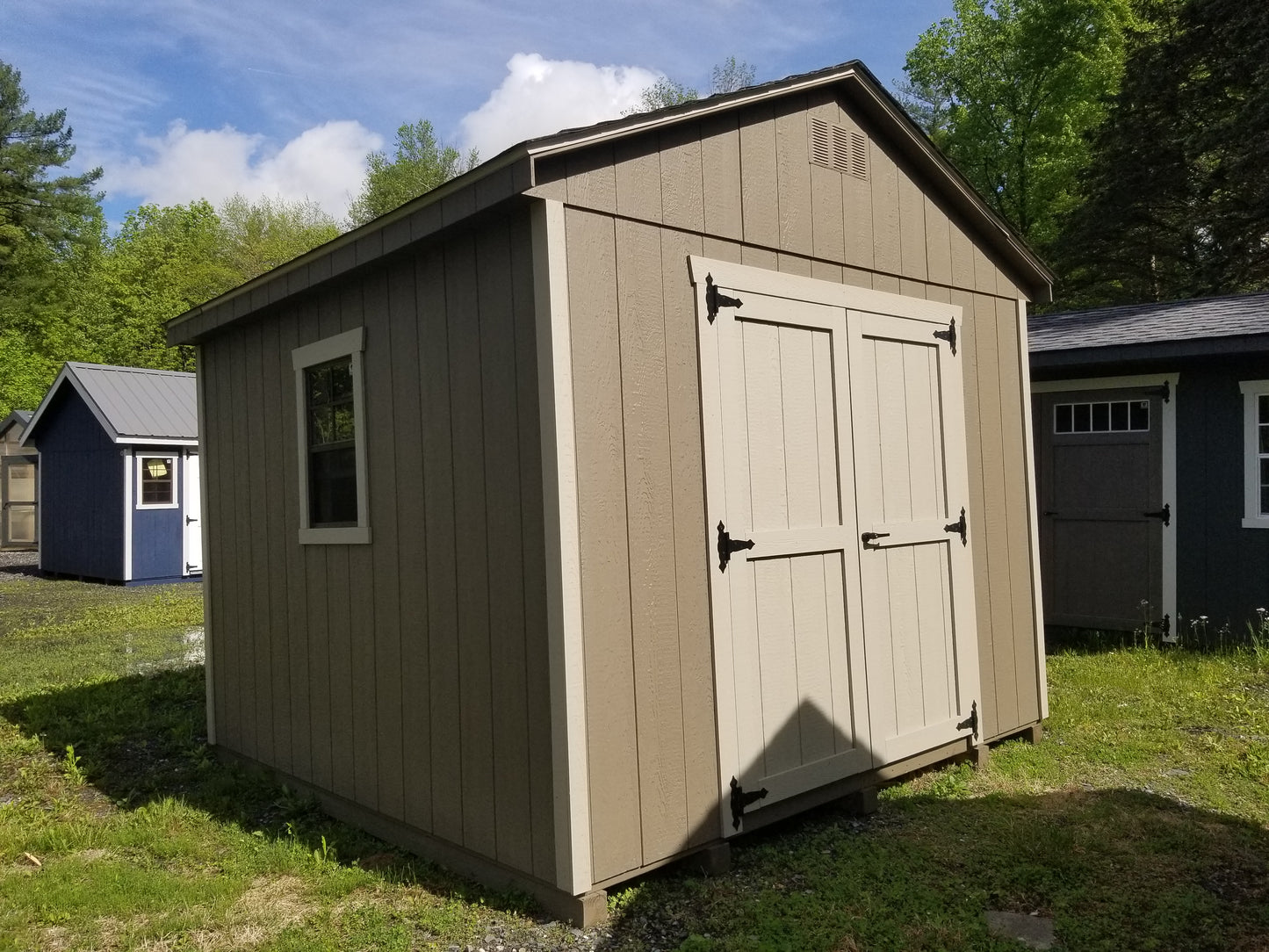 10x10 A-frame with SmartTec Siding