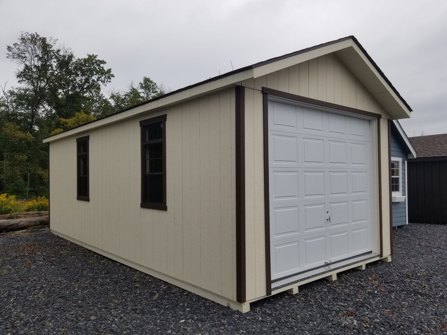 12x26 A-frame Garage with SmartTec Siding