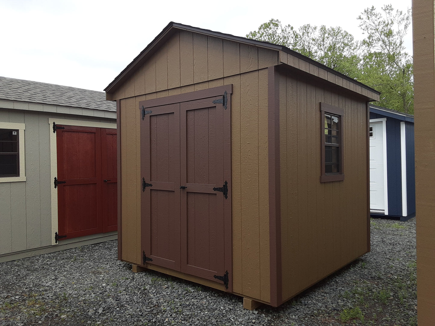 8x8 A-frame with SmartTec Siding