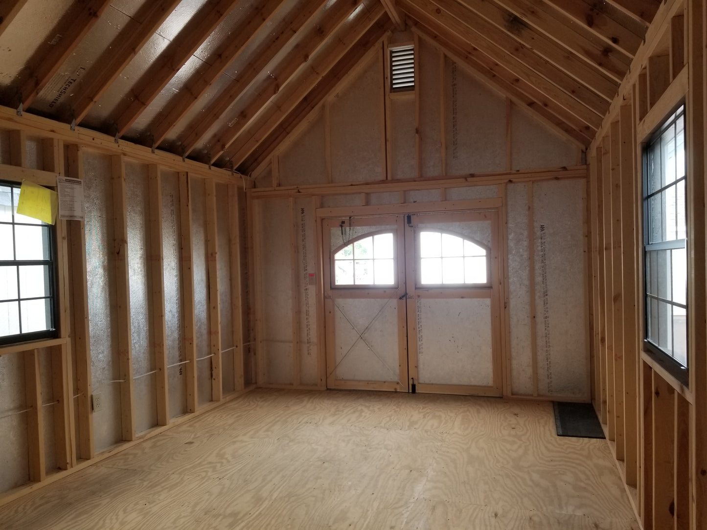 12x20 Colonial Garden Shed with SmartTec Siding