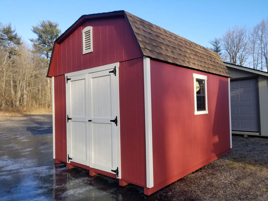 10x12 High Barn with SmartTec Siding