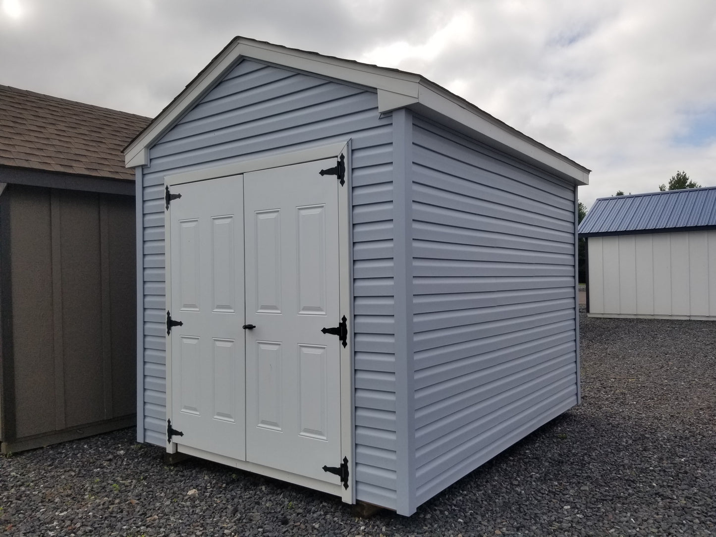 8x10 A-frame with Vinyl Siding