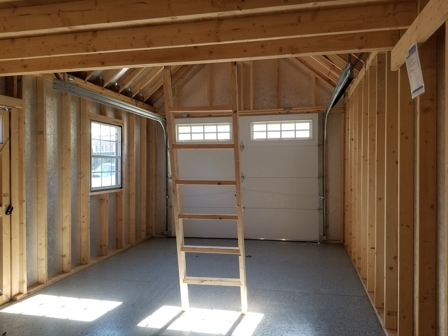 12x24 New England Barn with SmartTec Siding