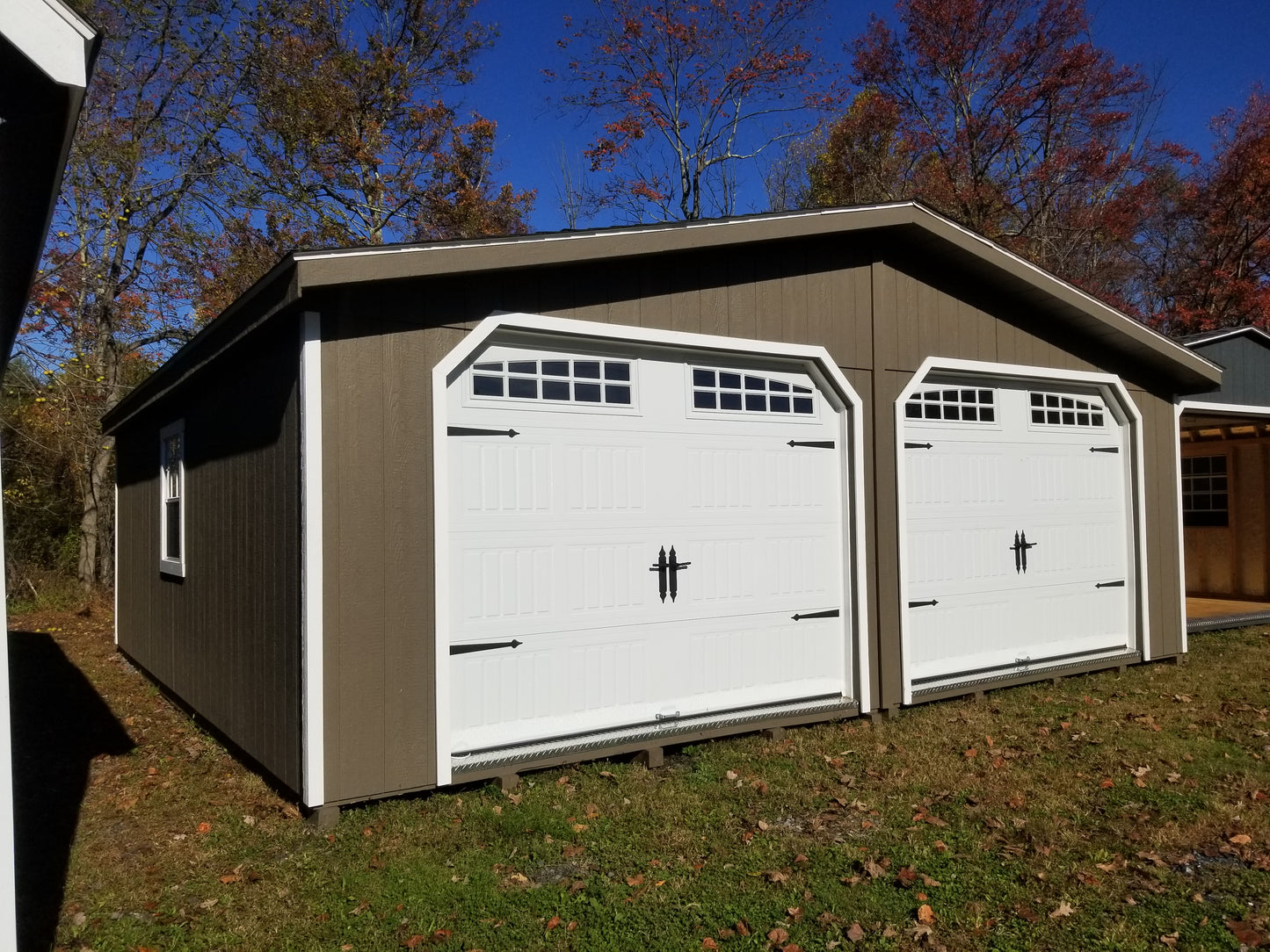 24x24 Doublewide Garage with SmartTec Siding