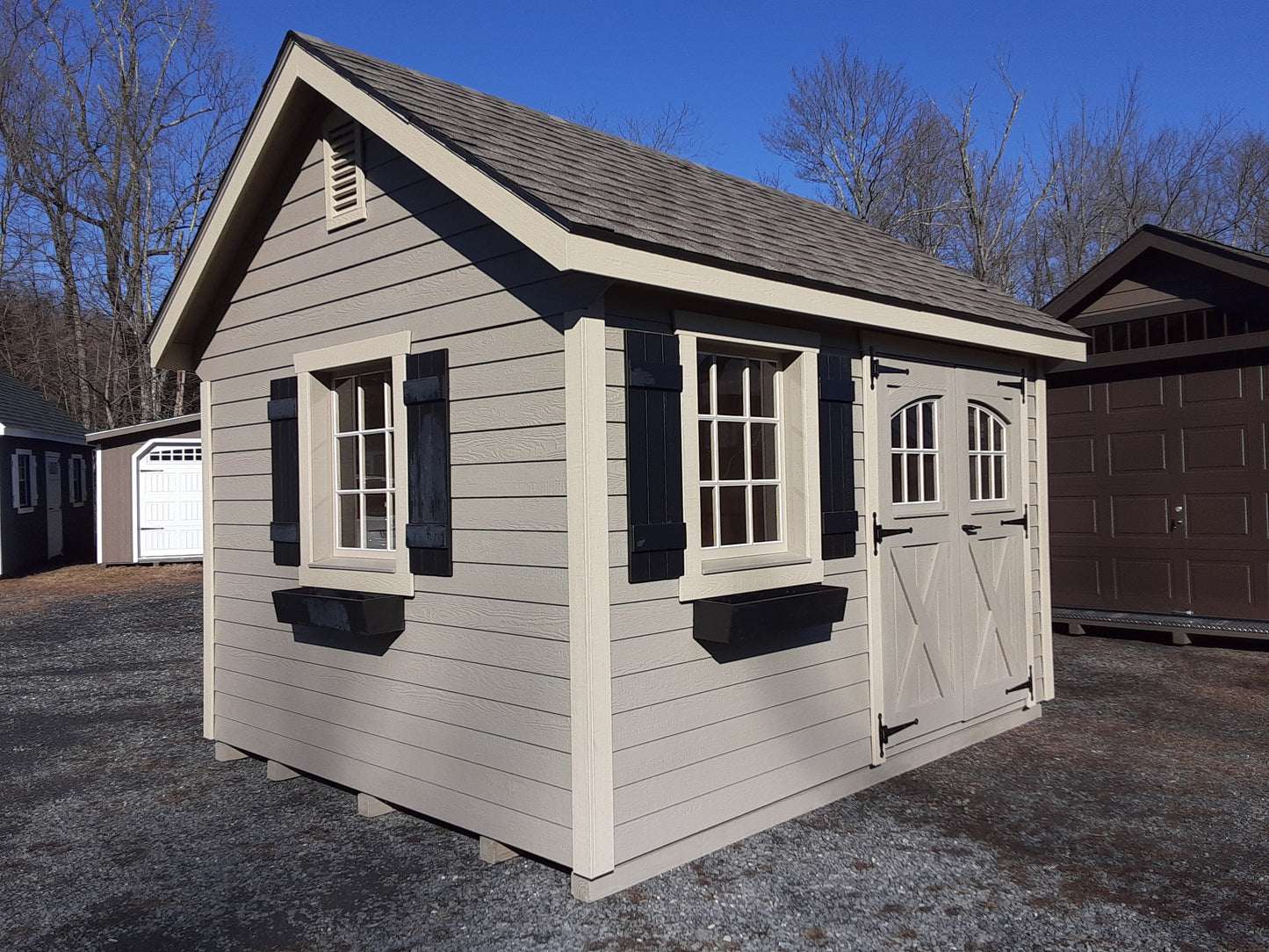 10x12 Garden with Lap Siding