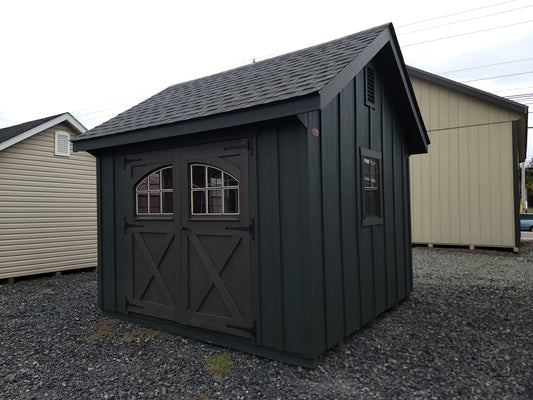 10x10 Garden Shed with SmartPanel Board  & Batten Siding