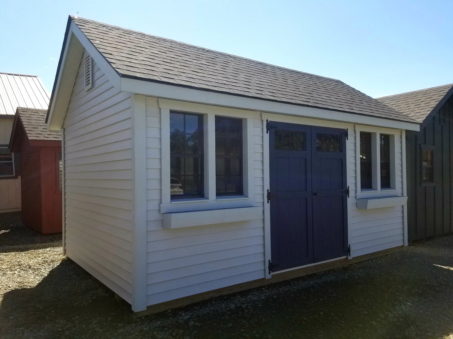 10x16 Garden Shed with Vinyl Siding