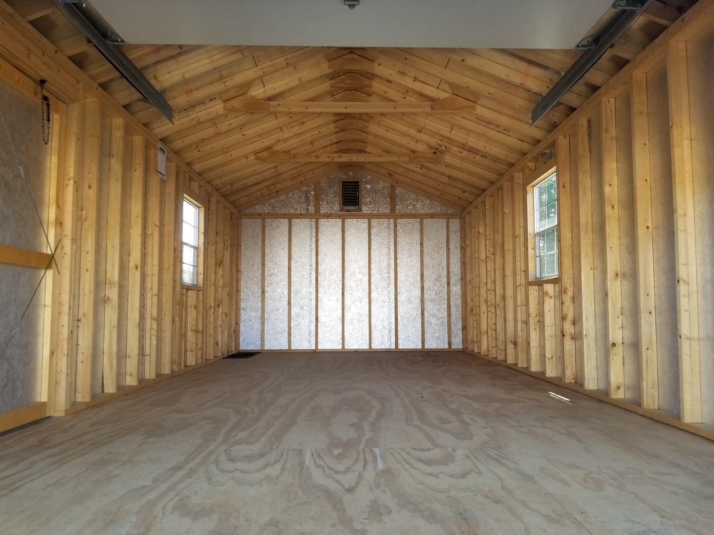 12x24 A-frame Garage with SmartTec Siding