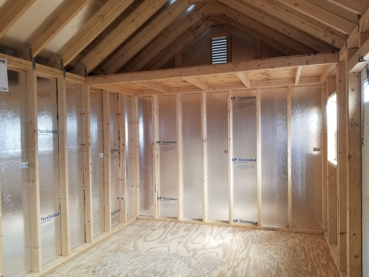 10x16 Garden Shed with Vinyl Siding