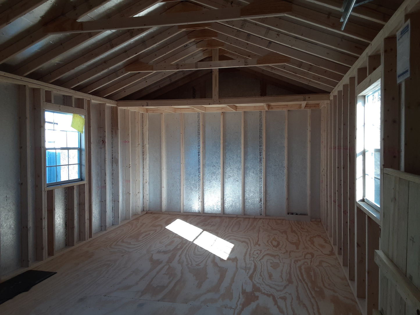 12x24 A-frame Garage with SmartTec Siding