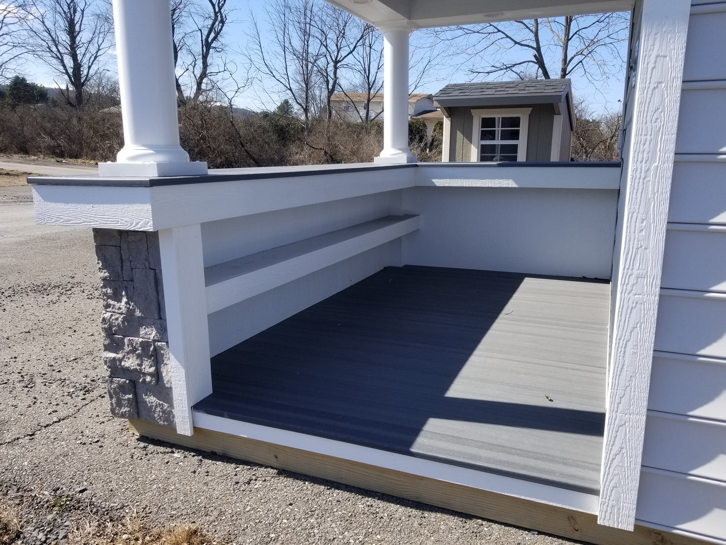 10x12 Bel Air Poolhouse with Vinyl Siding