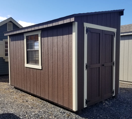 7x12 Lean-To with SmartTec Siding