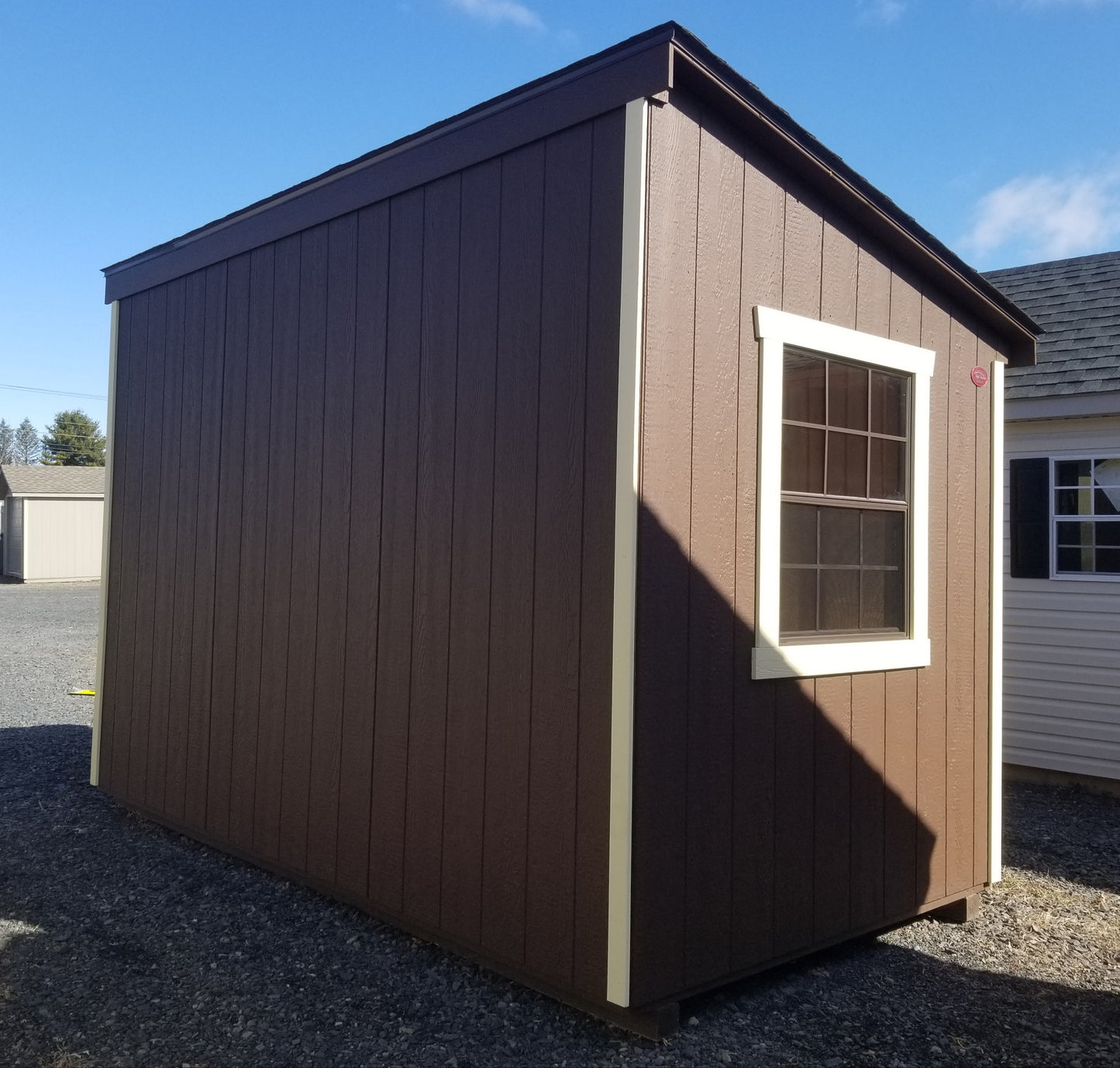 7x12 Lean-To with SmartTec Siding